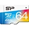 کارت حافظه microSDHC سیلیکون پاور Color Elite کلاس 10 سرعت 85MBps بدون آداپتور ظرفیت 64GB